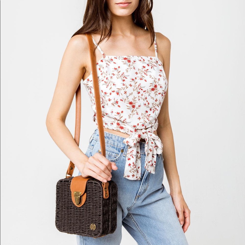 🔥🔥BILLABONG - GIMME SUM STRAW TOTE PURSE🔥🔥 - Picture 2 of 7